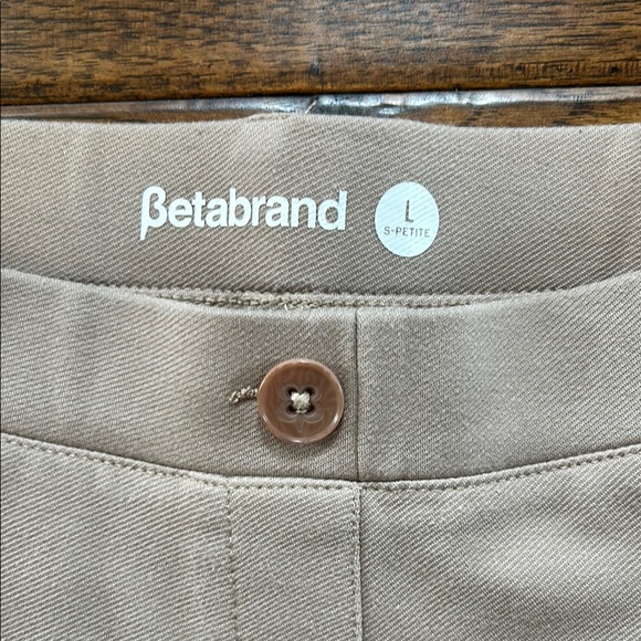 Khaki Wide-Leg Pants - Picture 2 of 3